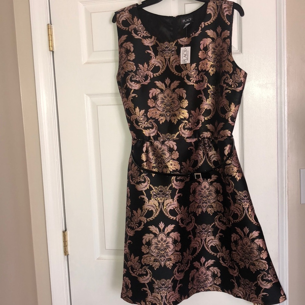Black Floral Dress